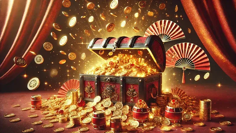Visual permainan reel slot J200M